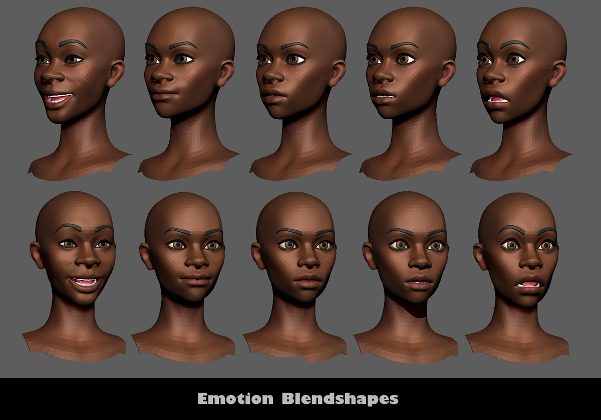 Emotion Blendshapes