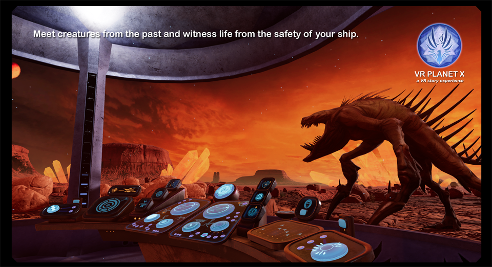 VR Planet X - Meet Creatures